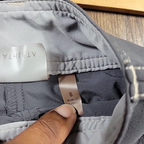 Gray A-Line Skort - Picture 4 of 9